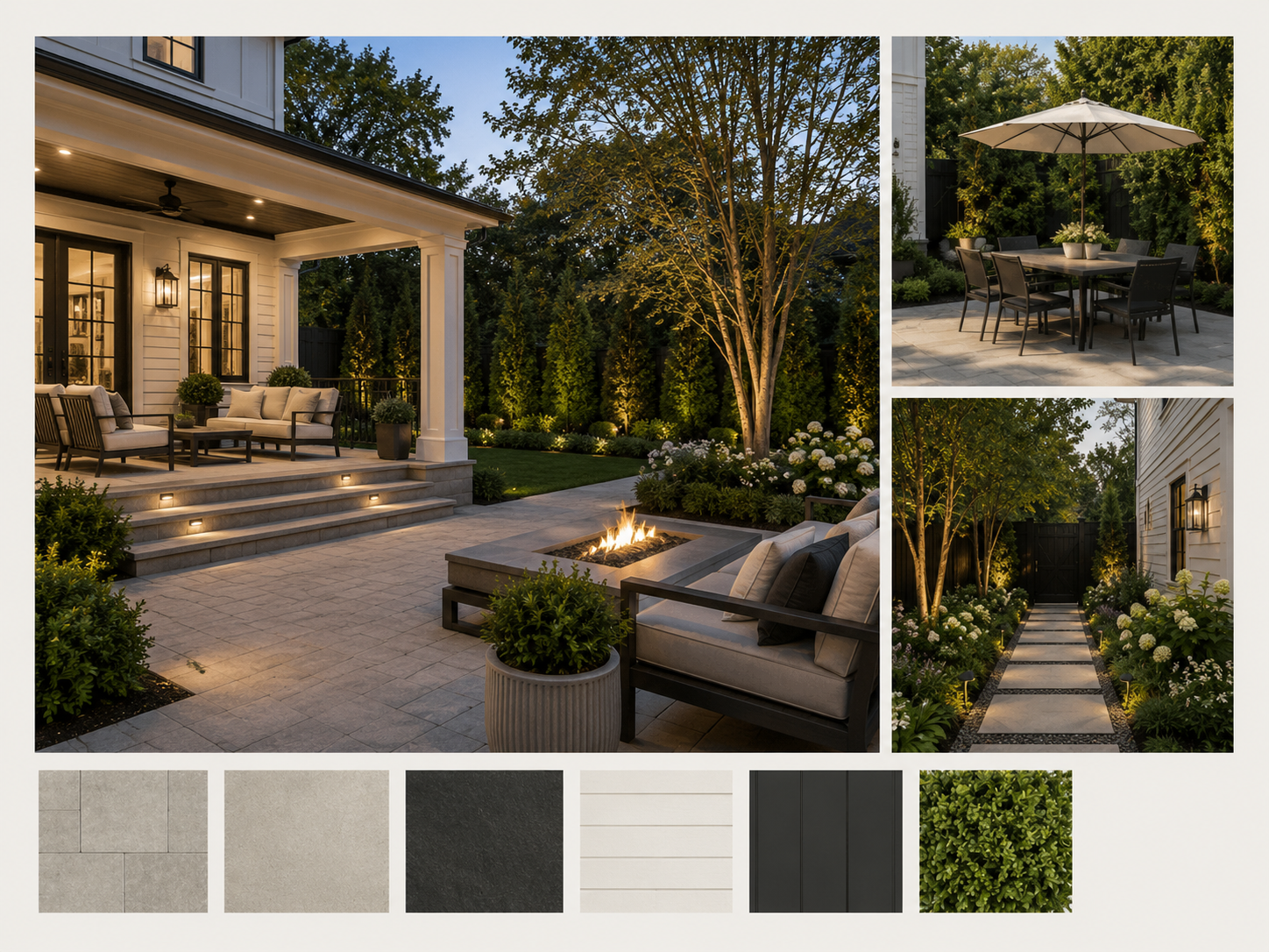 Backyard palette
