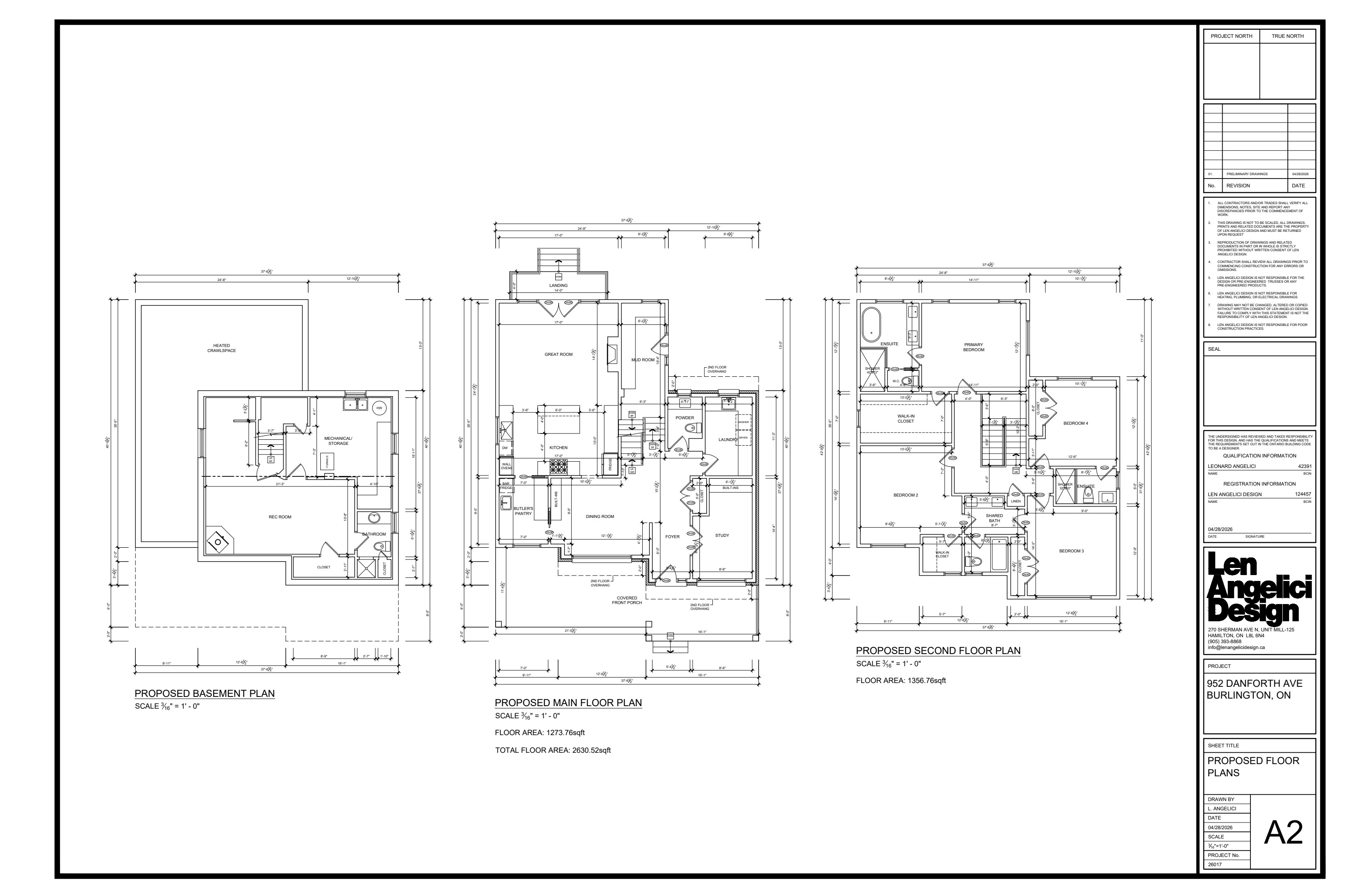 Main Floor drawing